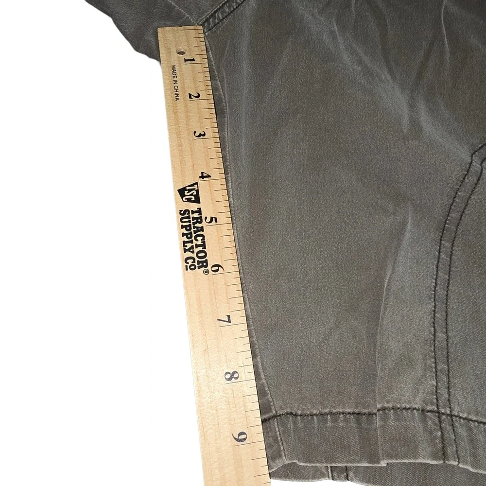 Kuhl Mens Vintage Patina Dye Cargo Shorts Brown Olive Hiking Outdoor Size 34